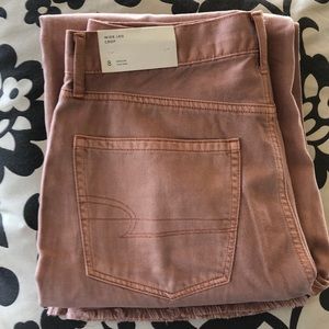 American Eagle Wide Leg Crop pants